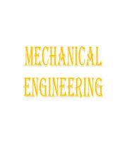 Lecture 20 Mechanical Engineering