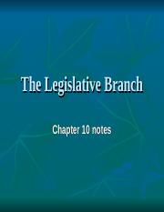 The Legislative Branch.ppt