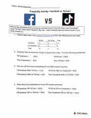 Probability Facebook or TikTok.pdf