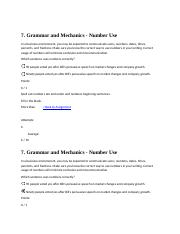 Chapter 09 -  Grammar and Mechanics - Number Use.docx