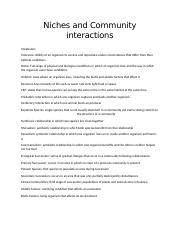 Niches and Community interactions.docx