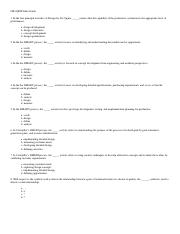 CH3 QPM Study Guide