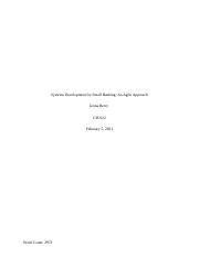 Management Essay - CIS 622 - Jenna Berry.docx