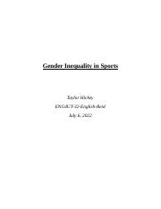 Women In Sports Taylor Hickey (3).docx