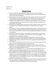Chapter 4 Terms