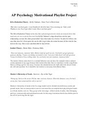 AP Psychology Motivational Playlist Project.pdf