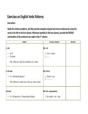 Exercises on English Verbs Patterns-Final exams_Quiz #3.docx