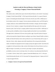 Assessing Financial Health (Case 1).docx