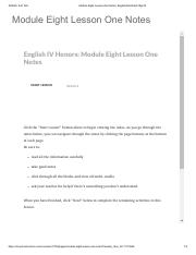 Module Eight Lesson One Notes_ English4HonSec01Spr22.pdf