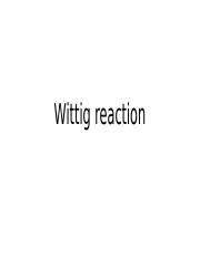 Wittig reaction 1.pptx