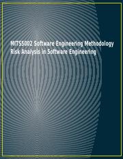 Risk Analysis in Software Engineering.pptx