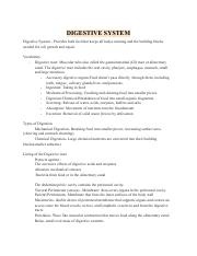 Digestive System Notes.pdf