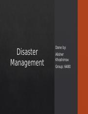 Disaster Management.pptx