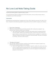Copy of No Love Lost Note-Taking Guide.pdf