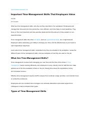 BSBITU306_Important Time Management Skills That Employers Value.pdf