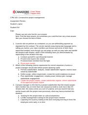 Assignment Review Answers HR for Canadore PM.docx