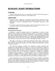Bio 173 EcologyMod