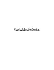 Cloud collabration service.pptx
