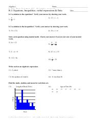 R.2 - Equations, Inequalities, Verbal expressions, and Data - Worksheet.pdf