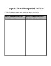 1.4 Assignment_ Truths Revealed through Stream of Consciousness (1).pdf