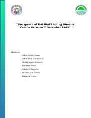 The speech of KALIBAPI Acting Director Camilo Osias on 7 December 1943.docx