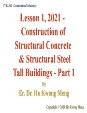 Lesson 1, 2021 - Construction of Structural Concrete & Structural Steel Tall Buildings - Part 1.pdf