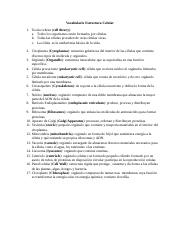 Vocabulario Estructura Celular.doc