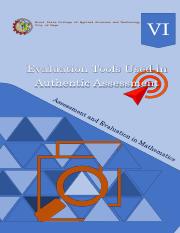 Module 6.  Evaluation Tools Used in Authentic Assessment.pdf