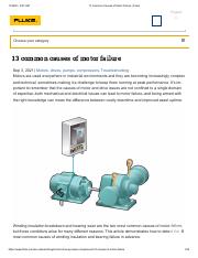 13 Common Causes of Motor Failure _ Fluke.pdf