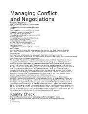 Conflcits & Negotiations.docx