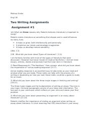 Engl1B Assignments 1&2.docx