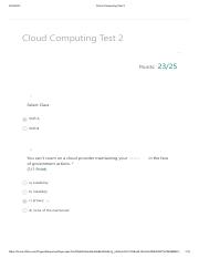 Cloud Computing Test 2.pdf