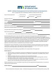 Sample_Individual Training Agreement for Non Paid Work-Based Learning.docx