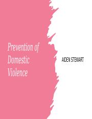 Prevention of Domestic Violence.pptx