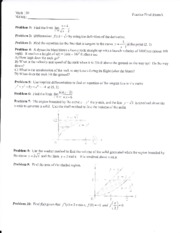 Math 150- Final Exam A