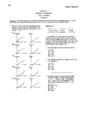 1988 Physics C - Mechanics Multiple-Choice