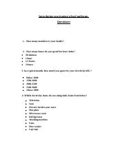 Research for new product- Questionnaire.docx