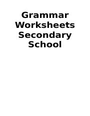 grammar-worksheets-secondary.doc