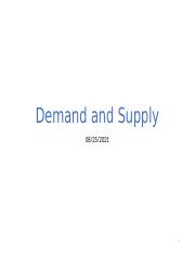Lecture 2 Demand and Supply.pptx