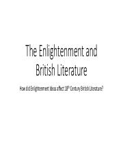 The Enlightenment and British Literature.pdf