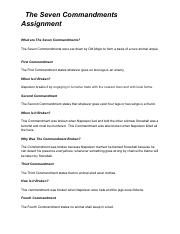 The Seven Commandments Animal Farm.pdf