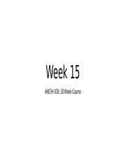 Week 14-15 AHLTH-100-18 Wk Course.pptx