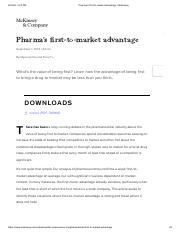 Pharma’s first-to-market advantage _ McKinsey.pdf