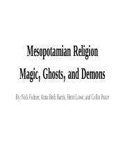 Mesopotamian Religion- Farber 1895-98 (1).pptx