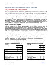 Interpretation of Financial Statements - Case Study.pdf