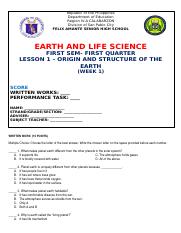EARTH AND LIFE.docx