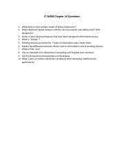IT 36308 Chapter 10 Questions.docx