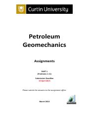 Petroleum Geomechanics Assignment_Part1_2013.pdf