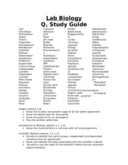 Q1_Lab_Biology_Study_Guide
