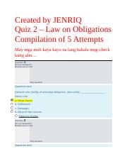Quiz 2 - Law on Obligations.docx